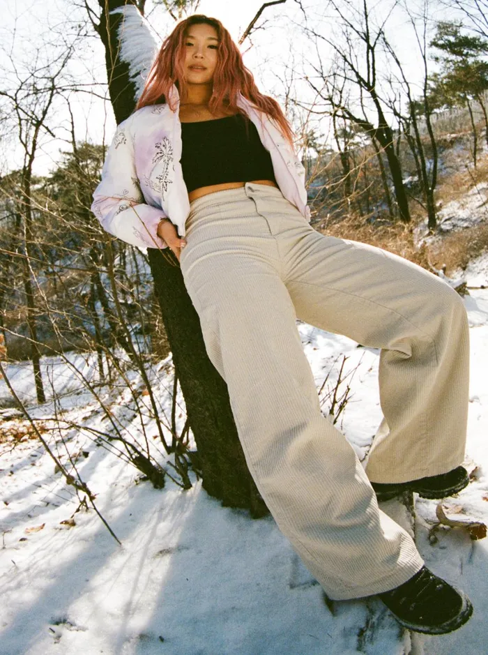 Roxy Pants and Jeans Chloe Kim Corduroy Pants Pelican 8211 Women