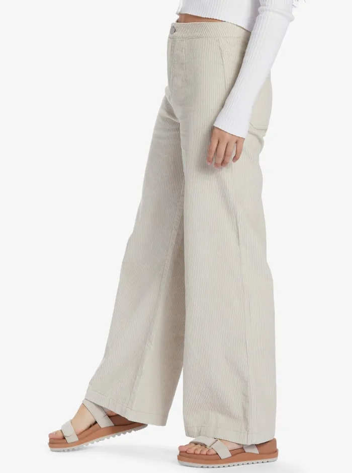 Roxy Pants and Jeans Chloe Kim Corduroy Pants Pelican 8211 Women
