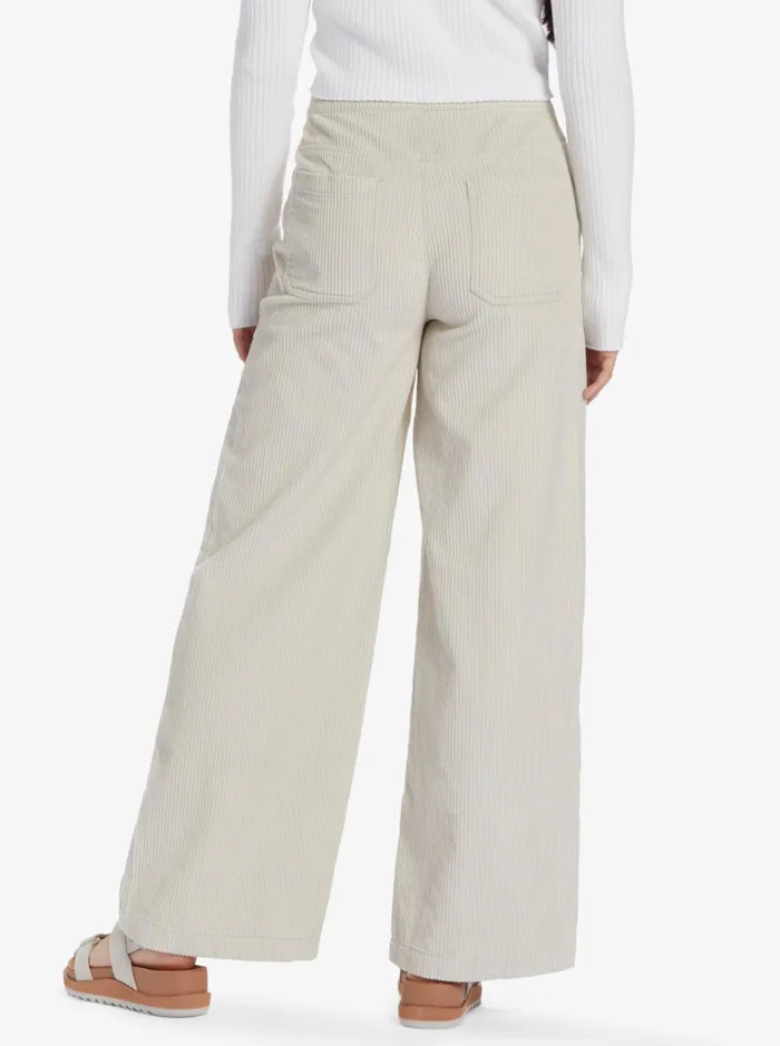 Roxy Pants and Jeans Chloe Kim Corduroy Pants Pelican 8211 Women