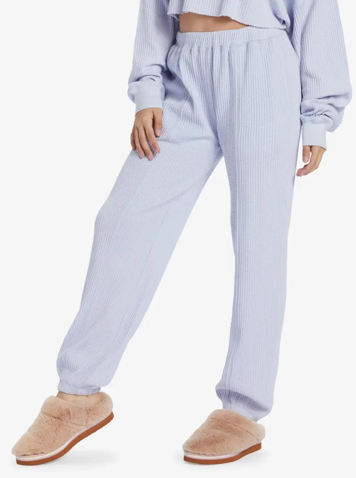 Roxy Pants and Jeans Chloe Kim Off Duty Fleece Sweatpants Halogen Blue 8211 Women