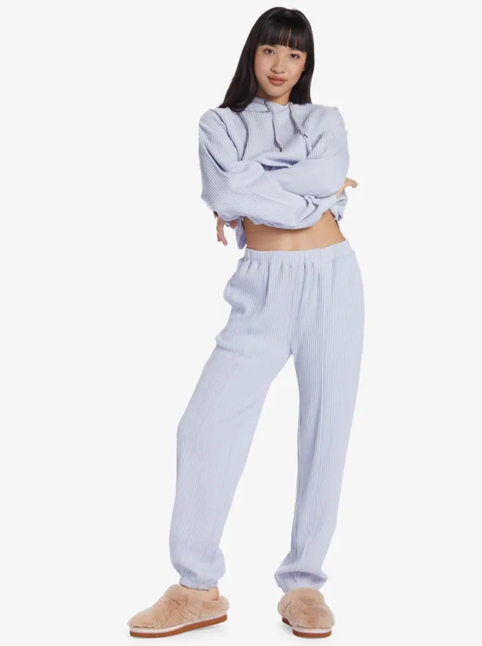 Roxy Pants and Jeans Chloe Kim Off Duty Fleece Sweatpants Halogen Blue 8211 Women