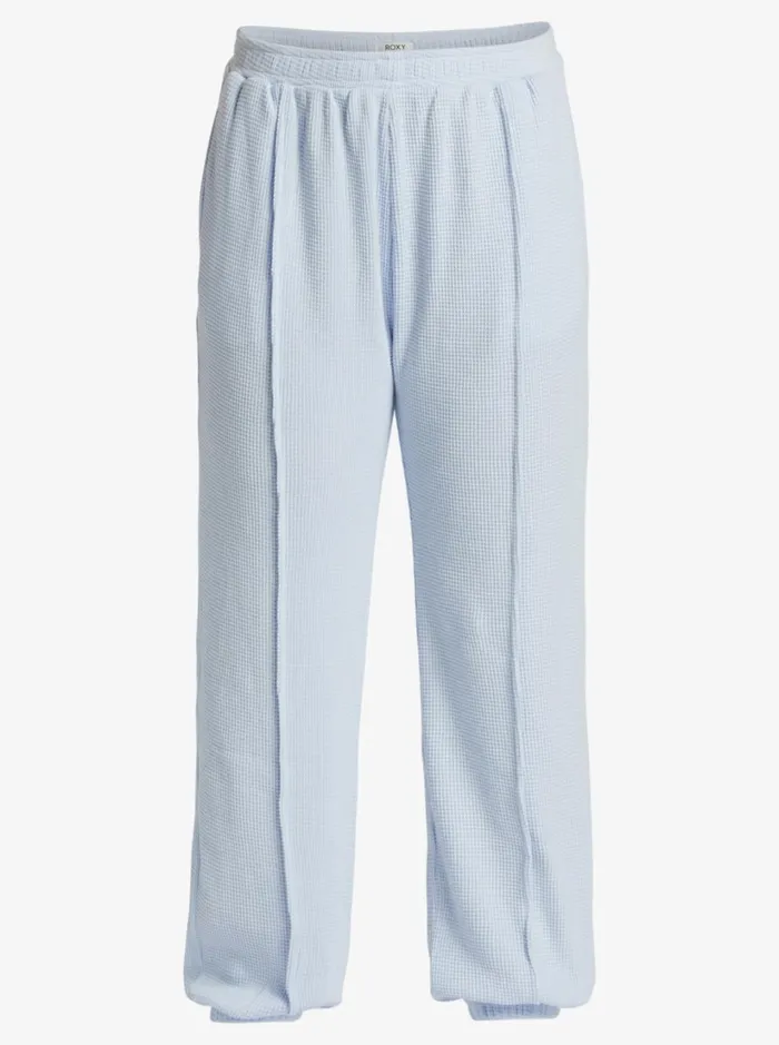 Roxy Pants and Jeans Chloe Kim Off Duty Fleece Sweatpants Halogen Blue 8211 Women