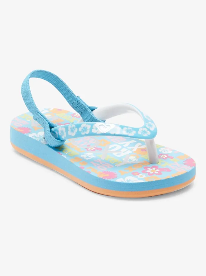 Roxy Shoes and Sandals Toddler039s Pebbles Sandals 70s Blue 8211 Women
