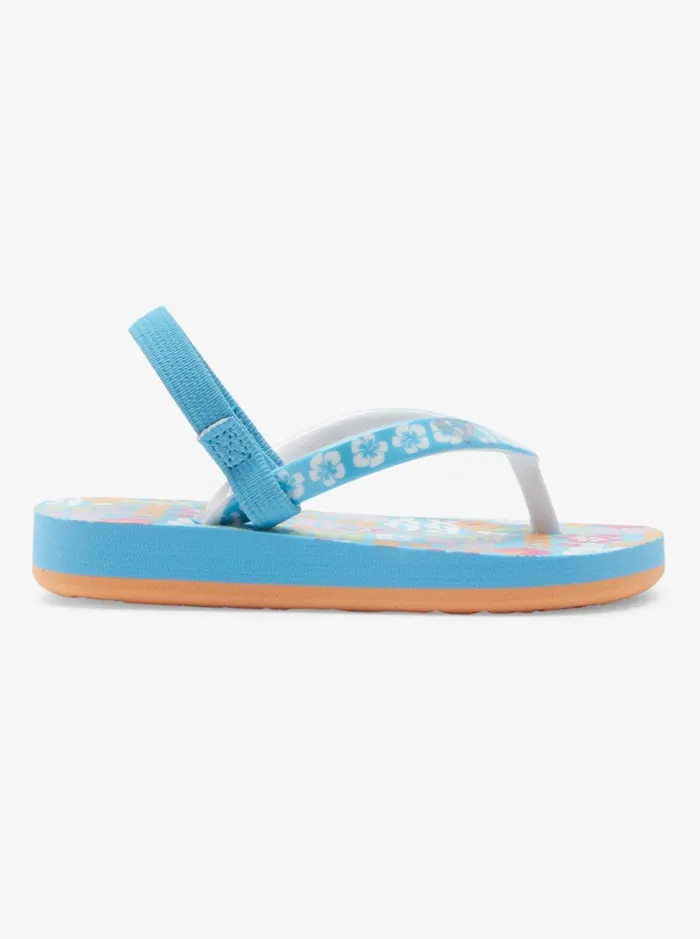 Roxy Shoes and Sandals Toddler039s Pebbles Sandals 70s Blue 8211 Women