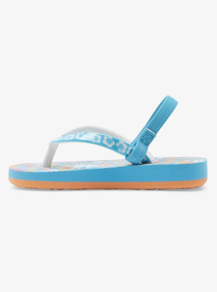 Roxy Shoes and Sandals Toddler039s Pebbles Sandals 70s Blue 8211 Women