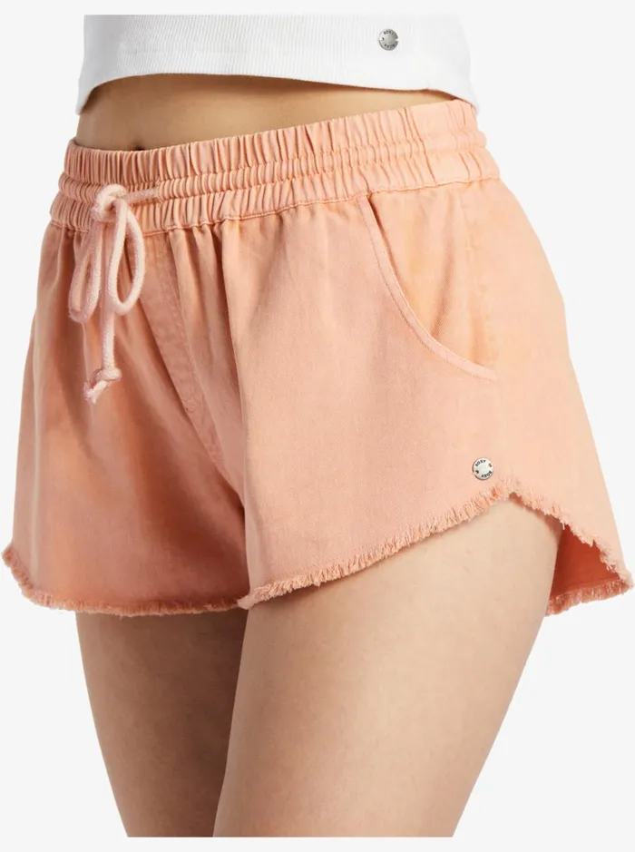 Roxy Shorts Scenic Route Elasticized Shorts Bijou Blue 8211 Women
