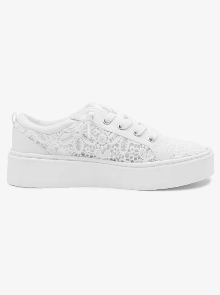 Roxy Sneakers Sheilahh SlipOn Shoes Ashwhite 8211 Women