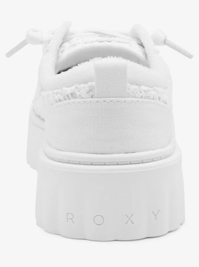 Roxy Sneakers Sheilahh SlipOn Shoes Ashwhite 8211 Women
