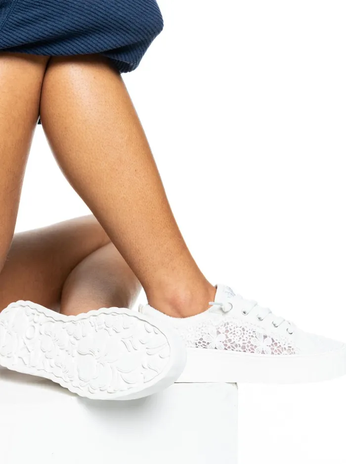 Roxy Sneakers Sheilahh SlipOn Shoes Ashwhite 8211 Women