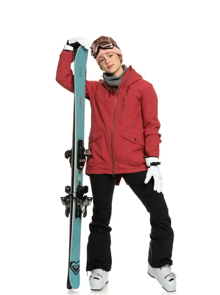 Roxy Snow Accessories Roxy Jetty Solid Insulated SnowboardSki Gloves Bright White 8211 Women