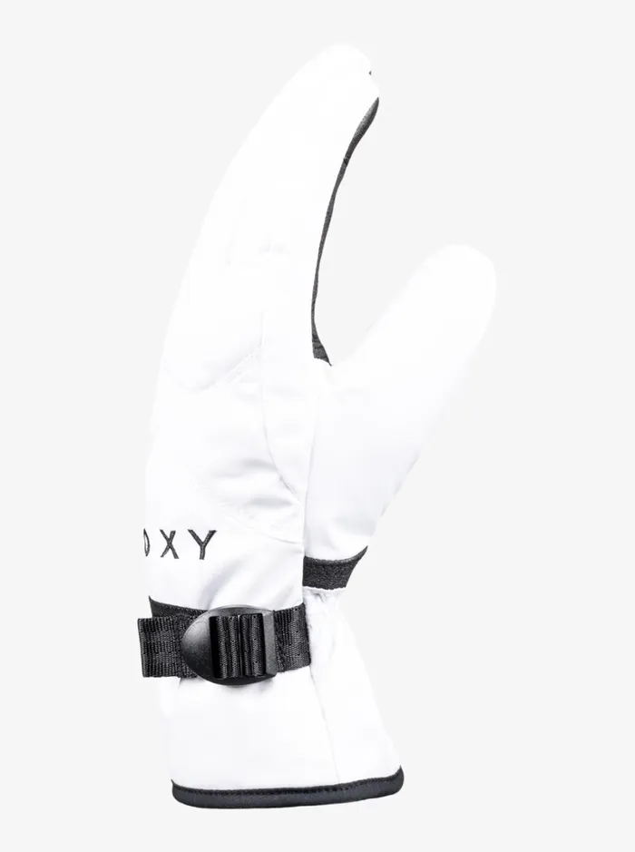 Roxy Snow Accessories Roxy Jetty Solid Insulated SnowboardSki Gloves Bright White 8211 Women