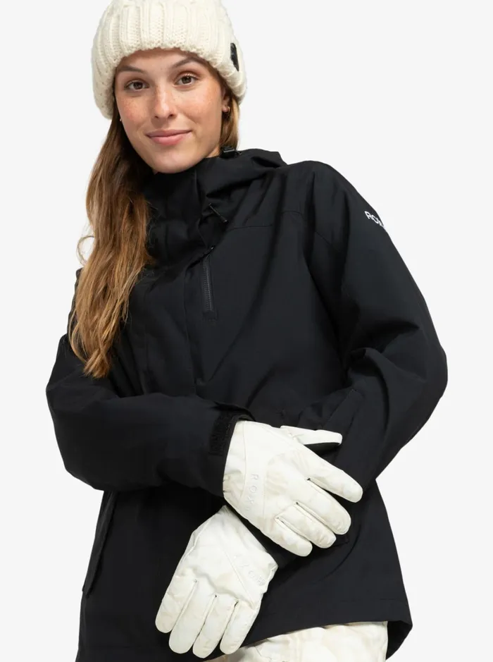 Roxy Snow Accessories Roxy Jetty Technical SnowboardSki Gloves Egret Glow 8211 Women Roxy Snow Accessories Roxy Jetty Technical SnowboardSki Gloves Egret Glow 8211 Women