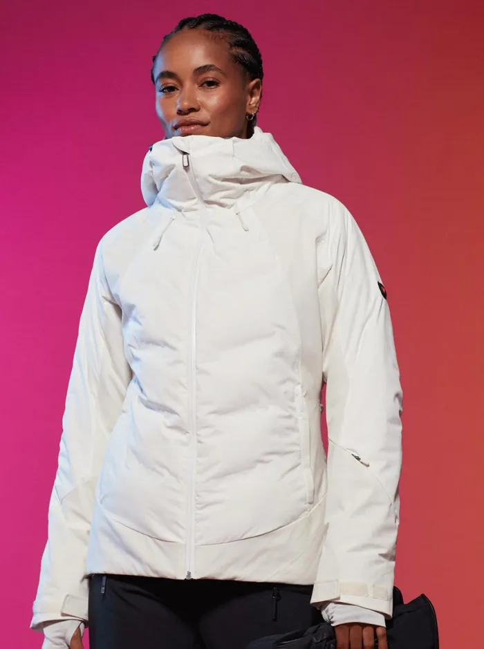 Roxy Snow Jackets Dusk WarmLink Technical Snow Jacket Egret 8211 Women