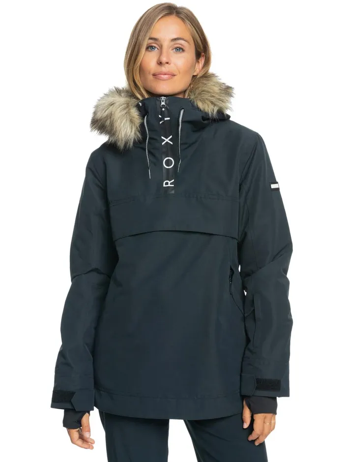 Roxy Snow Jackets Shelter Technical Snow Jacket True Black 8211 Women