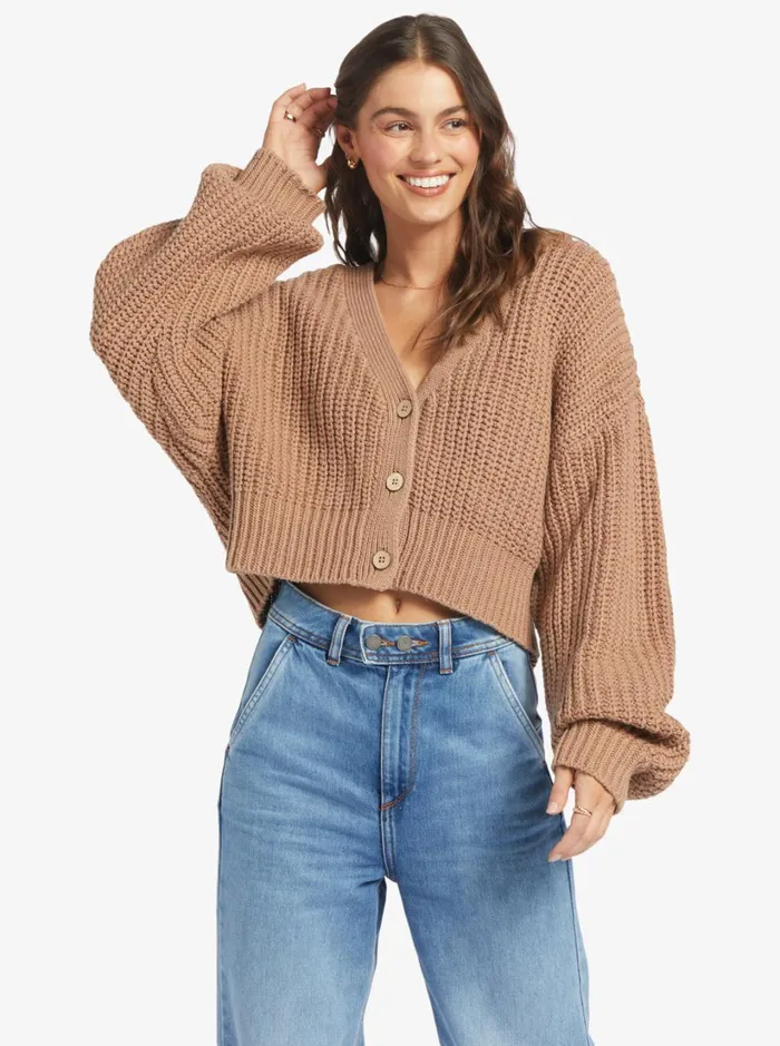 Roxy Sweaters Sundaze Sweater Warm Taupe 8211 Women