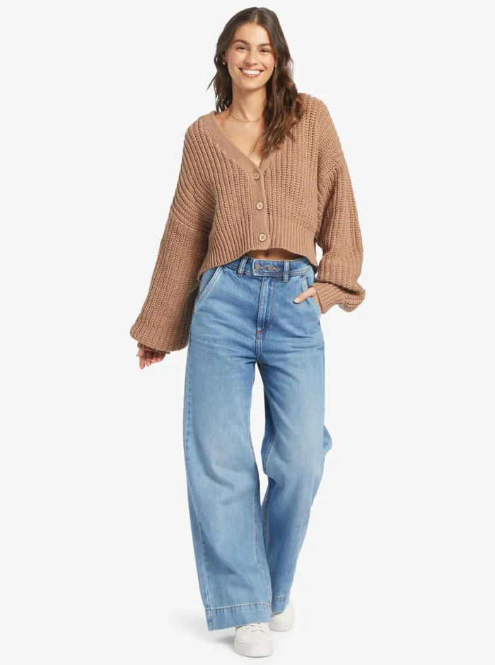 Roxy Sweaters Sundaze Sweater Warm Taupe 8211 Women