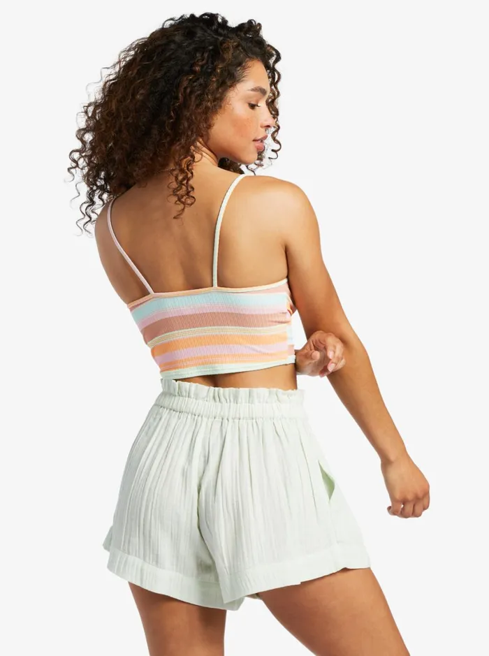 Roxy Tops Roxy Brami Strappy Top Sunset Spectrum Stripe 8211 Women