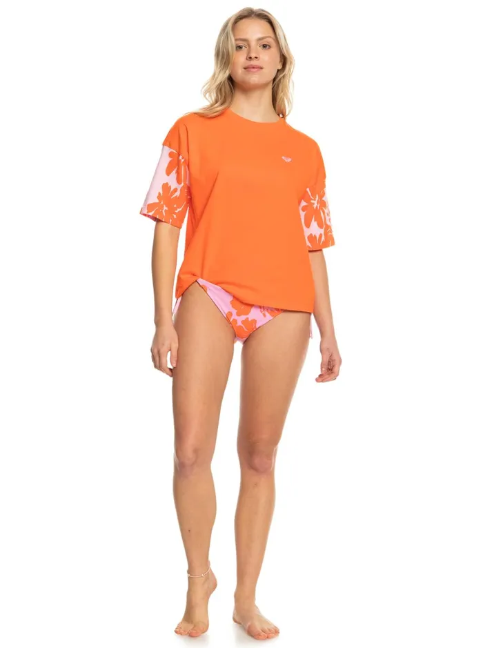 Roxy Tops SurfKindKate TShirt Vermillon 8211 Women