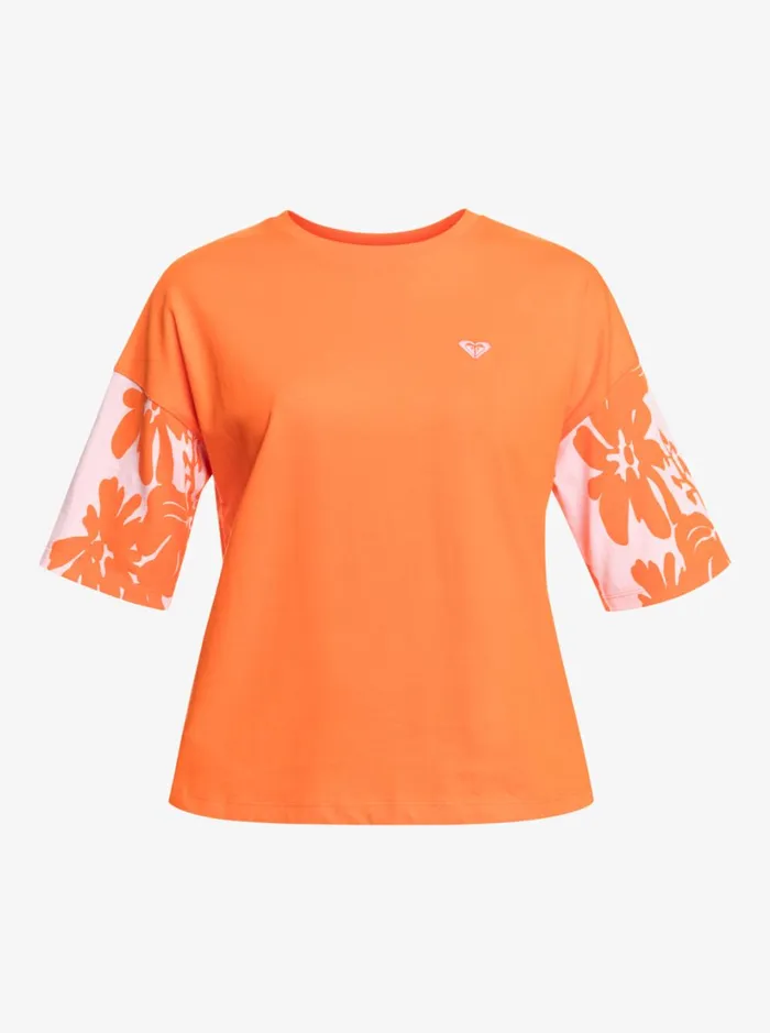 Roxy Tops SurfKindKate TShirt Vermillon 8211 Women