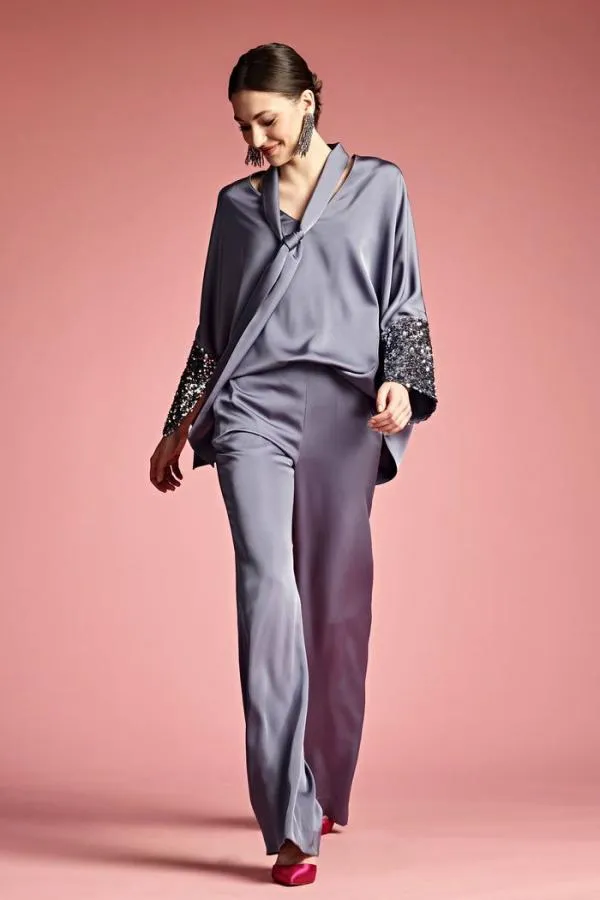 Sachin and Babi Alli Pant 8211 Cool Grey Cool Grey Women Matching Sets