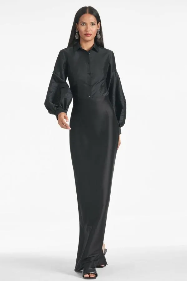 Sachin and Babi Astor Top 8211 Black Black Women Plus Sizes