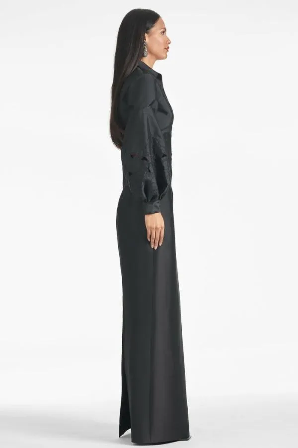 Sachin and Babi Astor Top 8211 Black Black Women Plus Sizes