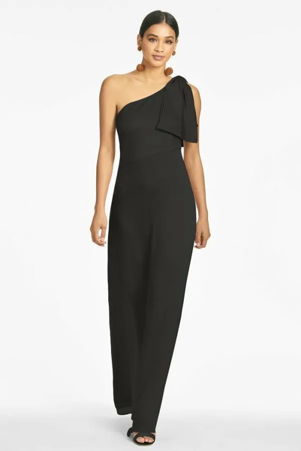 Sachin and Babi Chelsea Gown 8211 Black Black Women Plus Sizes