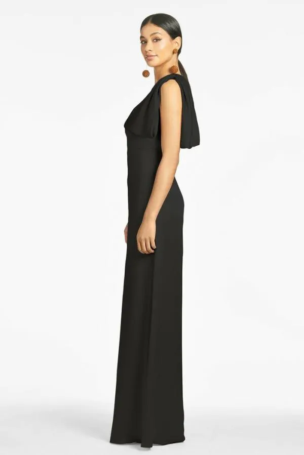 Sachin and Babi Chelsea Gown 8211 Black Black Women Plus Sizes