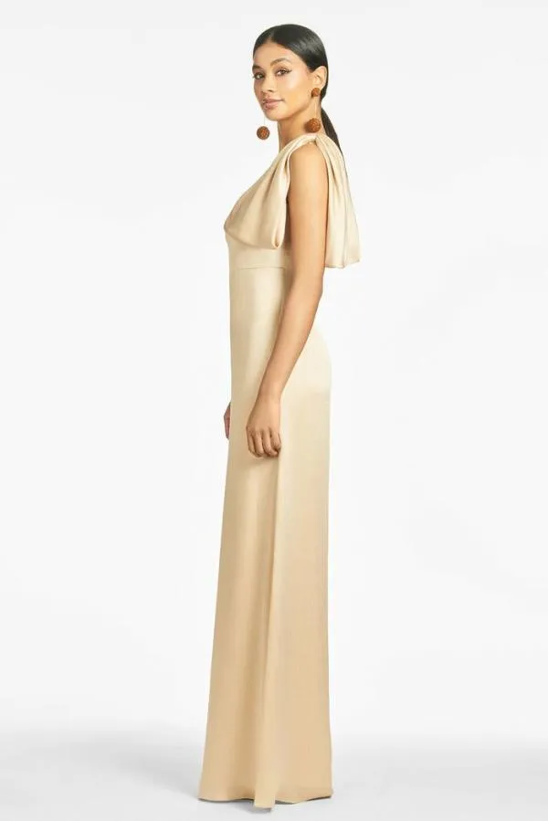 Sachin and Babi Chelsea Gown 8211 Champagne Champagne Women Plus Sizes