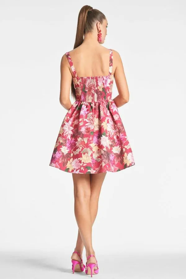 Sachin and Babi Cora Dress 8211 Deep Pink Dahlia Deep Pink Dahlia Women FitFlare