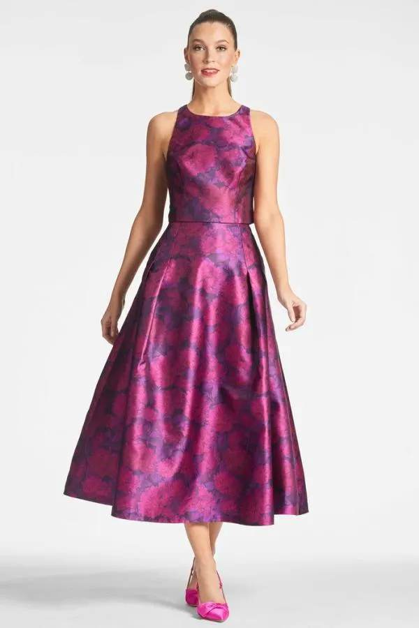 Sachin and Babi Lexie Top 8211 Magenta Bloom Magenta Bloom Women Tops and Blouses