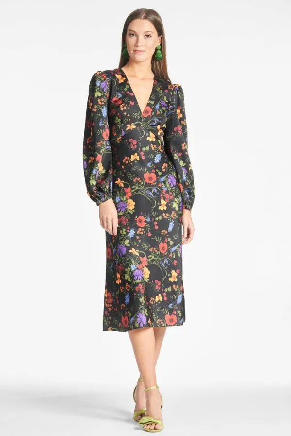 Sachin and Babi Lola Dress 8211 Noir Wildflower Noir Wildflower Women Aline