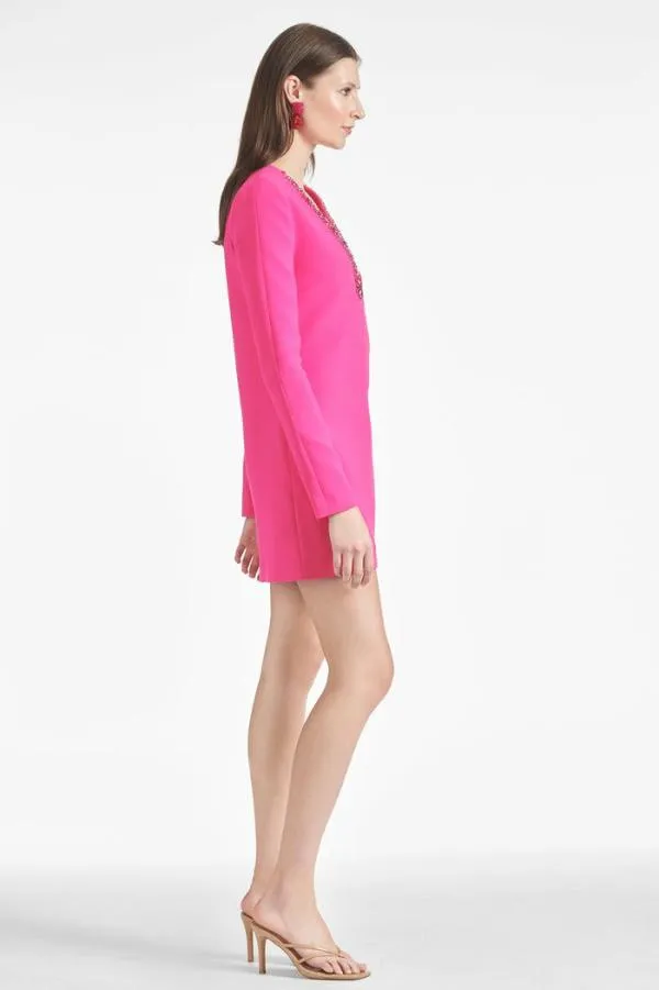 Sachin and Babi Lorelei Dress 8211 Electric Pink Electric Pink Women Open Back