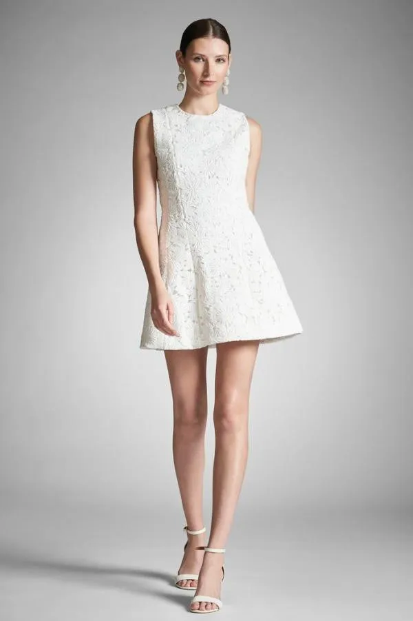 Sachin and Babi Mon Coeur Dress 8211 Ivory Ivory Women Mini