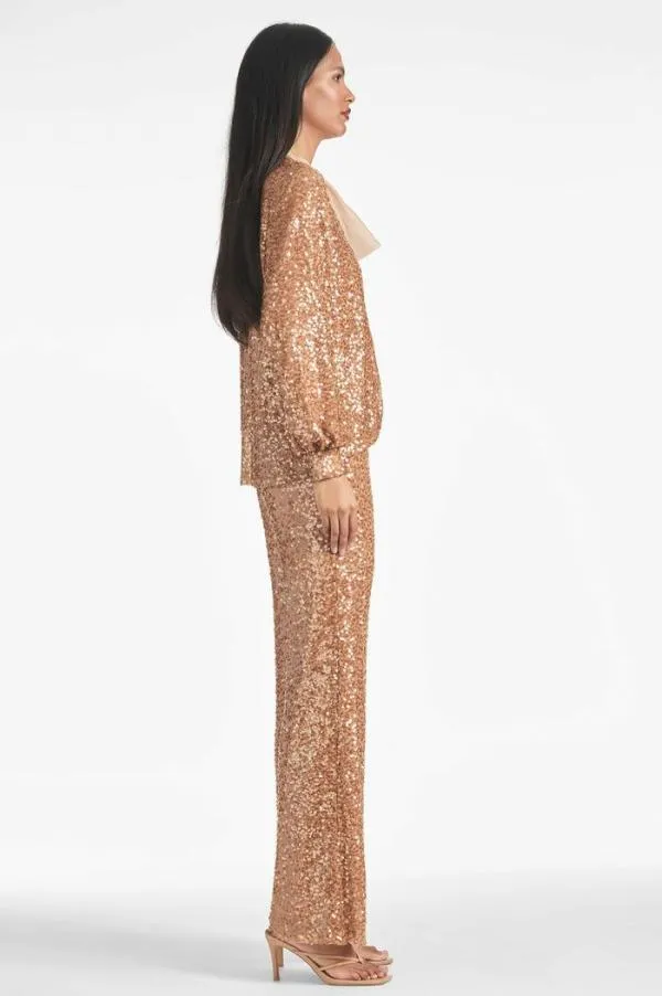Sachin and Babi Sequin Bri Pant 8211 Honey Honey Women Matching Sets
