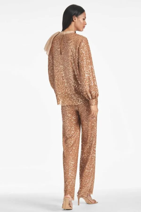 Sachin and Babi Sequin Bri Pant 8211 Honey Honey Women Matching Sets