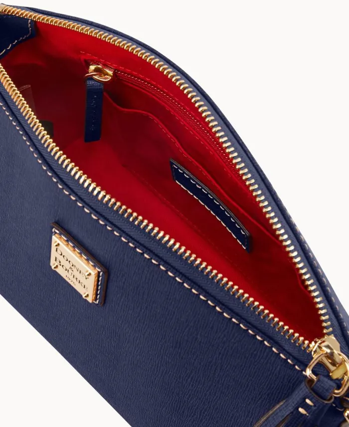 Saffiano Robin Crossbody Marine Woman Dooney and Bourke Crossbodies Saffiano Robin Crossbody Marine Woman Dooney and Bourke Crossbodies