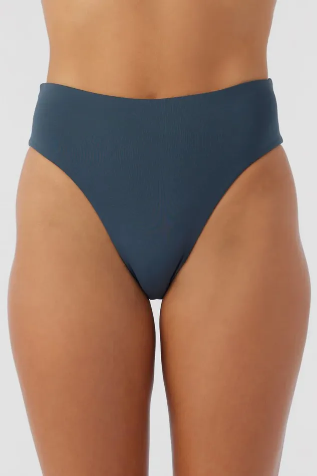 SALTWATER SOLIDS MAX HIGH WAIST FULL BOTTOMS Slate Women O039NEILL Collections
