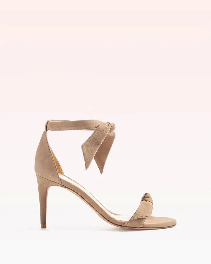 Sandals Women Alexandre Birman Clarita Bow Tie High Heel Sandal In Suede Alexandre Birman Cameo Sandals Women Alexandre Birman Clarita Bow Tie High Heel Sandal In Suede Alexandre Birman Cameo