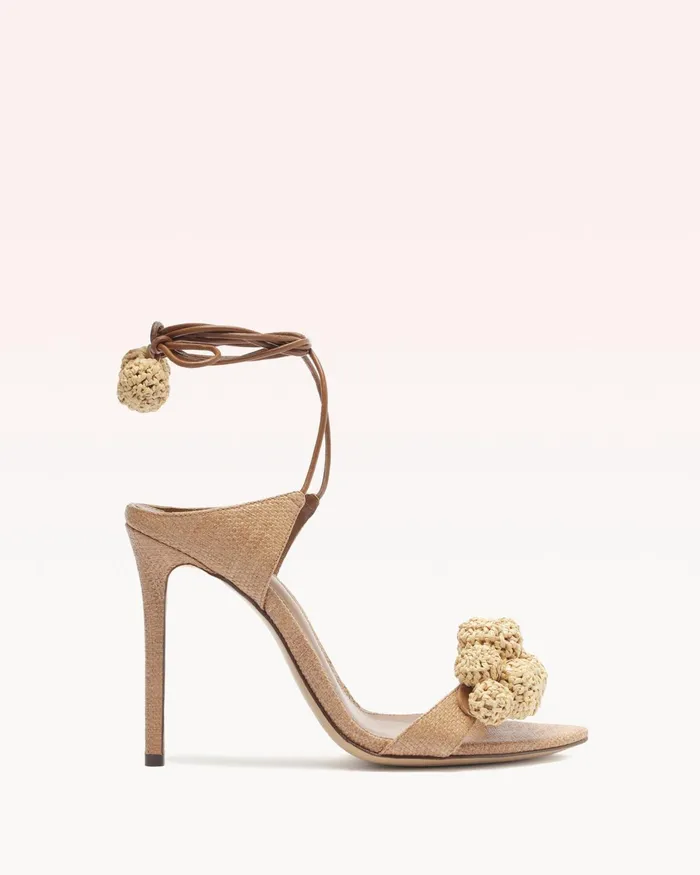 Sandals Women Alexandre Birman Resse Raffia Sandal Espresso