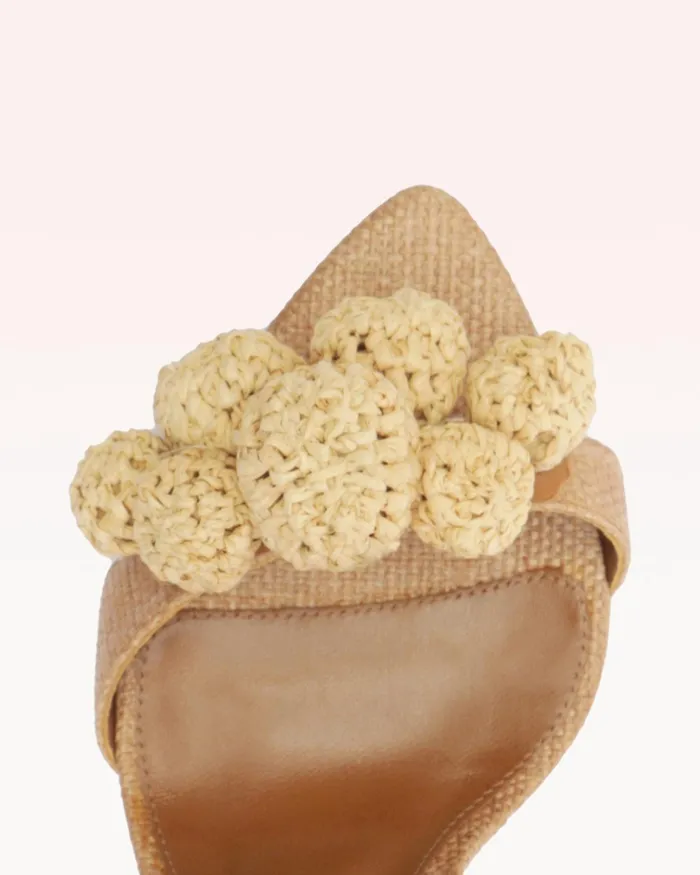 Sandals Women Alexandre Birman Resse Raffia Sandal Espresso