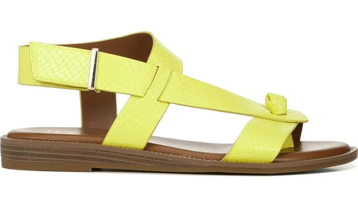 Sandals Women Franco Sarto Franco Glenni Sandal Limeade Snake Faux Leather