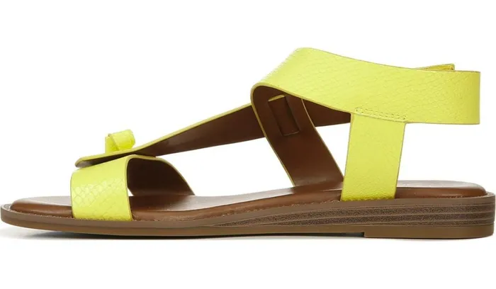 Sandals Women Franco Sarto Franco Glenni Sandal Limeade Snake Faux Leather