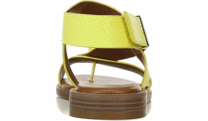 Sandals Women Franco Sarto Franco Glenni Sandal Limeade Snake Faux Leather