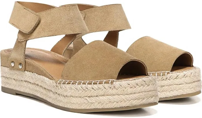 Sandals Women Franco Sarto Sarto Oak Espadrille Sandal Toasted Barley Suede Sandals Women Franco Sarto Sarto Oak Espadrille Sandal Toasted Barley Suede