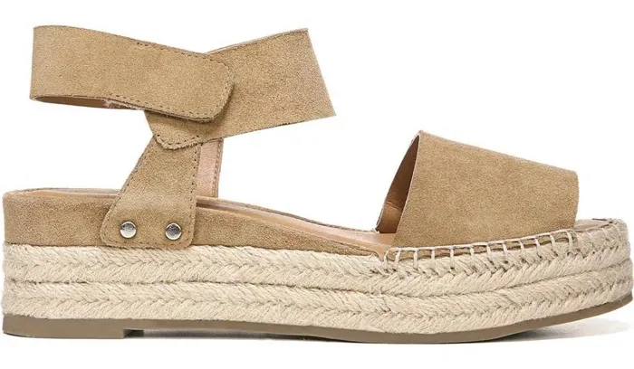 Sandals Women Franco Sarto Sarto Oak Espadrille Sandal Toasted Barley Suede Sandals Women Franco Sarto Sarto Oak Espadrille Sandal Toasted Barley Suede