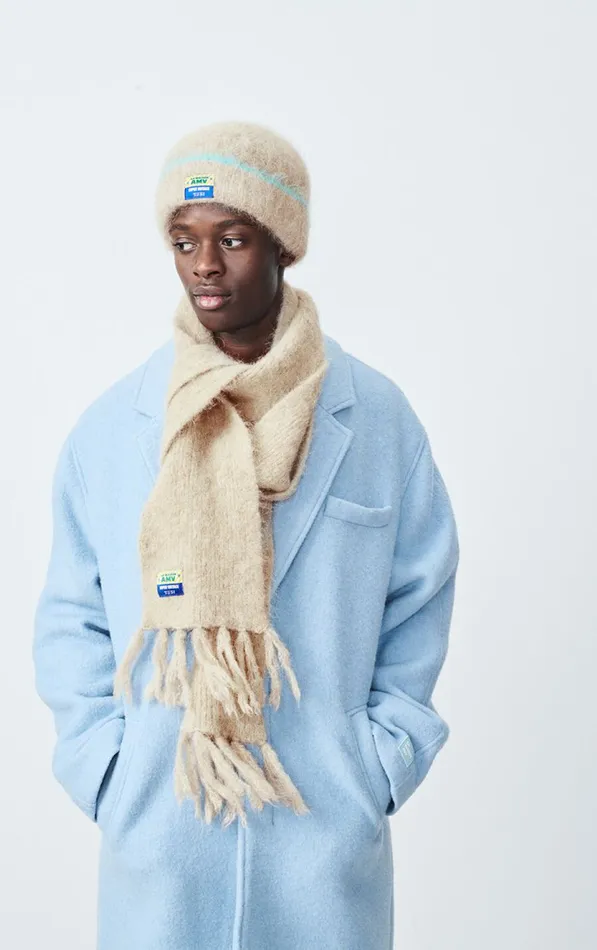 Scarf Bymi Misty Melange WomenMen American Vintage Scarves And Shawls