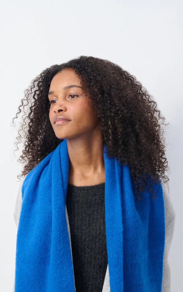 Scarf Hizlaw Blue De Prusse WomenMen American Vintage Scarves And Shawls Scarf Hizlaw Blue De Prusse WomenMen American Vintage Scarves And Shawls