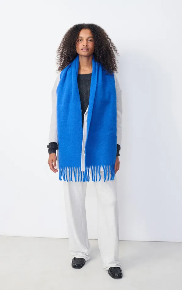 Scarf Hizlaw Blue De Prusse WomenMen American Vintage Scarves And Shawls Scarf Hizlaw Blue De Prusse WomenMen American Vintage Scarves And Shawls