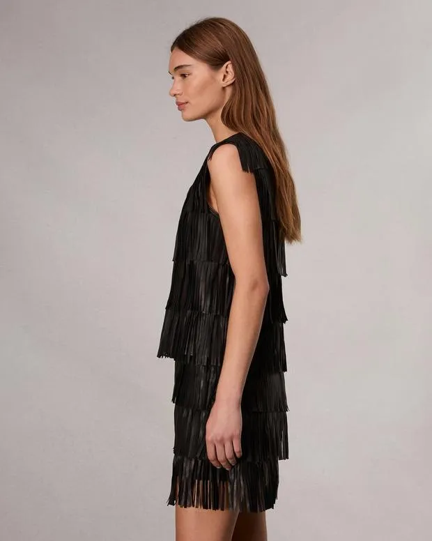 Shirts and Tops Women Rag and Bone Britney Leather Top Black
